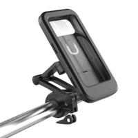 HL-69 Bike stuur mobiele telefoon houder Mount waterdichte telefoon geval Fietsen Motorfiets Touch Screen houder beugel - thumbnail