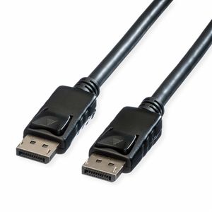 ROLINE DisplayPort kabel, DP-DP, v1.2, M - M, TPE, zwart, 1,5 m