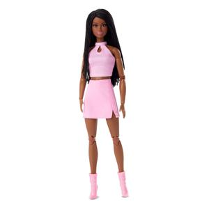 Barbie Signature Barbie Looks Doll Model #21 Tall, Braids, Pink Skirt Outfit