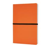 XD Collection notitieboek Deluxe A5 PU/papier oranje