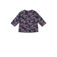 Babyface baby longsleeve met biologisch katoen marine/roze