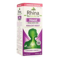 Rhina NaturActiv Zonder Suiker Hoestsiroop 120ml