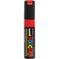 Uni-Ball uni POSCA PC-8K markeerstift 1 stuk(s) Rood Beitelvormige punt