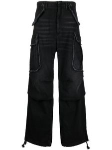 DARKPARK jean cargo Vivi - Noir