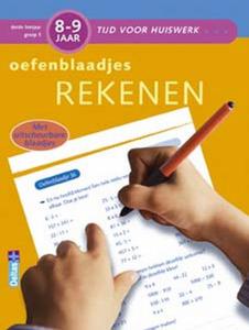 Tijd voor huiswerk 8-9 jaar Oefenblaadjes rekenen