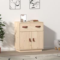 Dressoir 65,5x40x75 cm massief grenenhout - thumbnail