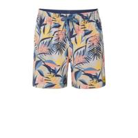O'Neill zwemshort met all over print blauw/geel