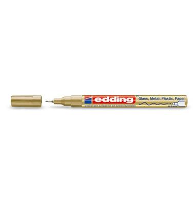 Edding 780 4-780-2-1-53-54 Lakmarker Goud, Zilver 0.8 mm