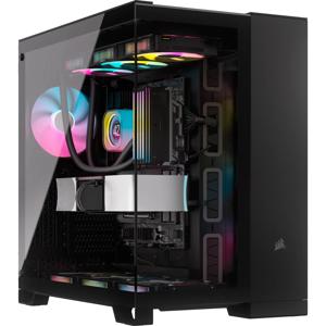 Corsair iCUE LINK 6500X RGB Midi-tower PC-behuizing Zwart Zijvenster