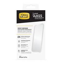 OtterBox Trusted Glass-screenprotector voor iPhone 14 Pro, gehard glas, x2 krasbescherming, bescherming tegen vallen en splinters