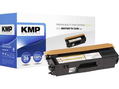 KMP Tonercassette vervangt Brother TN-326BK, TN326BK Compatibel Zwart 4000 bladzijden B-T61