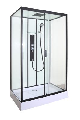 Saniclear Elite douchecabine 120x80cm met thermostaat kitvrij Saniclear Elite douchecabine 120x80cm met thermostaat kitvrij