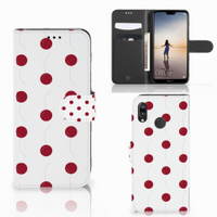 Huawei P20 Lite Book Cover Cherries