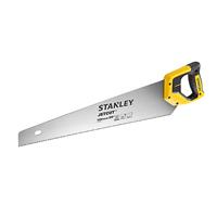 Stanley JetCut 2-15-599 Handzaag, fijn (500 mm lengte, 11 tanden/inch, bi-materiaal, hardpoint-vertanding, 45°/90°-aanslag, voor fijne zaagsneden in hout)