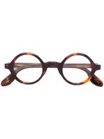 Moscot lunettes de vue Zolman - Marron