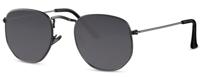 CWI zonnebril unisex zwart/smoke (CWI2416)
