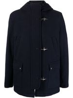 Fay toggle hooded jacket - Bleu