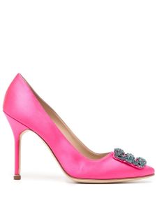 Manolo Blahnik escarpins Hangisi 90 mm - Rose