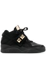 Philipp Plein baskets à détails de clous - Noir - thumbnail