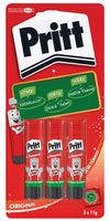 Pritt plakstift 3 x 11 g, op blister