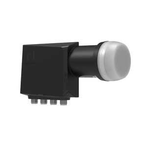 Inverto N-ULTRA-QDL412-IDLT low noise block downconverter (LNB) 10,7 - 11,7 GHz Zwart, Grijs