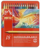 Caran d-Ache SUPRACOLOR Soft Aquarelle 18 kleurpotlood 18 stuk(s)