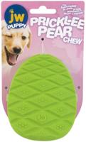 JW Pet Prickly Pear Chew, tandspeelgoed voor het verlichten van puppy's, bijtring voor puppy's, zacht en robuust gestructureerd rubber, kauwgom, eenheidsmaat