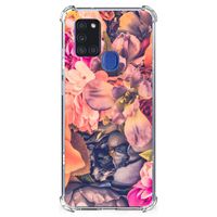 Samsung Galaxy A21s Case Bosje Bloemen - thumbnail