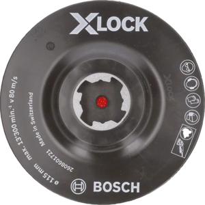 Bosch Accessories 2608601721 X-Lock steunschijf, met klittenbandbevestiging 115 mm