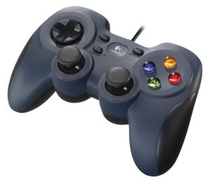 Logitech G F310 Gamepad PC Digitaal Zwart, Blauw, Multi kleuren