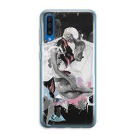 Camouflage de sommeil: Samsung Galaxy A50 Transparant Hoesje