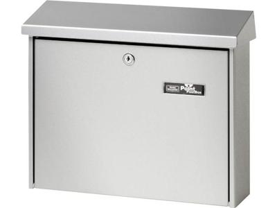 Burg Wächter 61160 JOURNAL 5867 SI Brievenbus Plaatstaal Zilver Sleutelslot