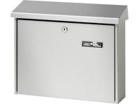 Burg Wächter 61160 JOURNAL 5867 SI Brievenbus Plaatstaal Zilver Sleutelslot