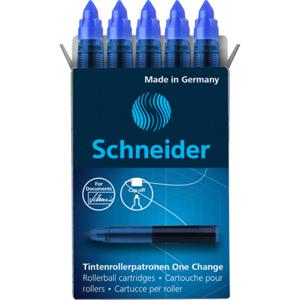 Schneider Schreibgeräte Navulpatroon rollerballpen One Change 0.6 mm Blauw 185403 5 stuk(s)