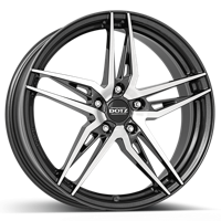 Dotz Interlagos dark Gunmetal polished