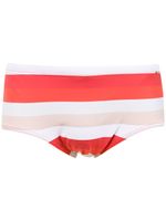 Amir Slama striped swim briefs - Rouge