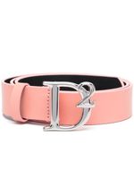 DSQUARED2 ceinture à boucle logo - Rose - thumbnail