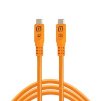 Tether Tools TetherPro Optima 10G USB exclusieve gegevensoverdracht, 6' (1.8M) rechte naar rechte kabel - oranje