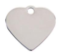 Trixie Small Heart 2,5X2Cm Zilver