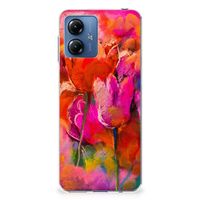 Hoesje maken Motorola Moto G14 Tulips