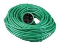 Enzo Verlengsnoer | PVC | groen | 2x1qmm | 20m - 1167055