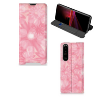 Sony Xperia 1 III Smart Cover Spring Flowers - thumbnail