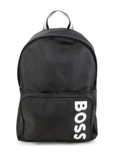 BOSS Kidswear sac à dos Rucksack à logo imprimé - Noir