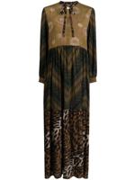 Pierre-Louis Mascia Maxi-jurk met colourblocking - Veelkleurig
