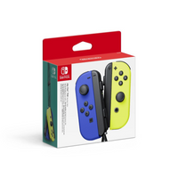 Nintendo Switch Joy-Con Controllers Paar (blauw/geel) - thumbnail