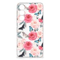 Samsung Galaxy A54 5G TPU Case Butterfly Roses - thumbnail