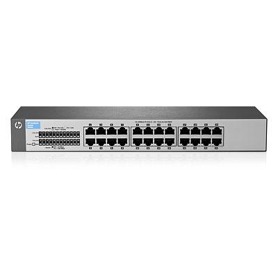 HPE OfficeConnect 1410 24 - Switch - L3 - onbeheerd - 24 x 10100 - desktop, rack-uitvoering, wandbevestiging HPE OfficeConnect 1410 24 - Switch - L3 - onbeheerd - 24 x 10100 - desktop, rack-uitvoering, wandbevestiging