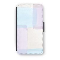 Square pastel: iPhone XS Flip Hoesje