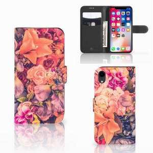 Apple iPhone Xr Hoesje Bosje Bloemen