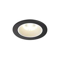 SLV Plafondinbouwlamp NUMINOS® DL S/LED spot, schijnwerper, plafondspot, inbouwlamp, binnenverlichting / IP20 / IP44 4000K 8.6W 790lm zwart 20 graden